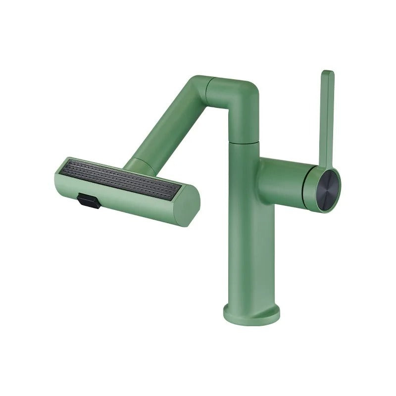 Multi-Mode Spa Basin Mixer · Sage Green — Studio Colors · Form 04