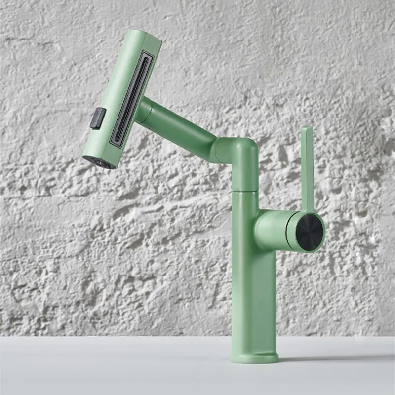 Multi-Mode Spa Basin Mixer · Sage Green — Studio Colors · Form 04