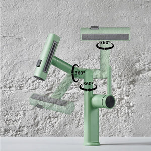 Multi-Mode Spa Basin Mixer · Sage Green — Studio Colors · Form 04