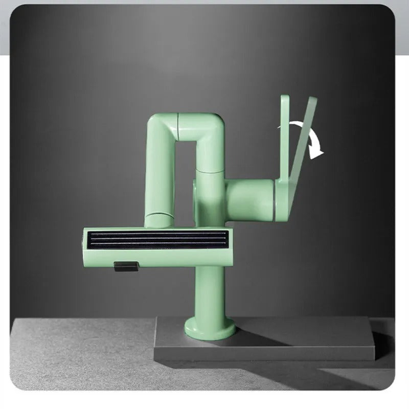 Multi-Mode Spa Basin Mixer · Sage Green — Studio Colors · Form 04