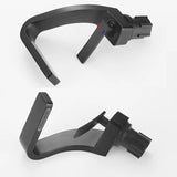 Wide Cascade Basin Mixer · Matte Black — Origin Series · Form 07