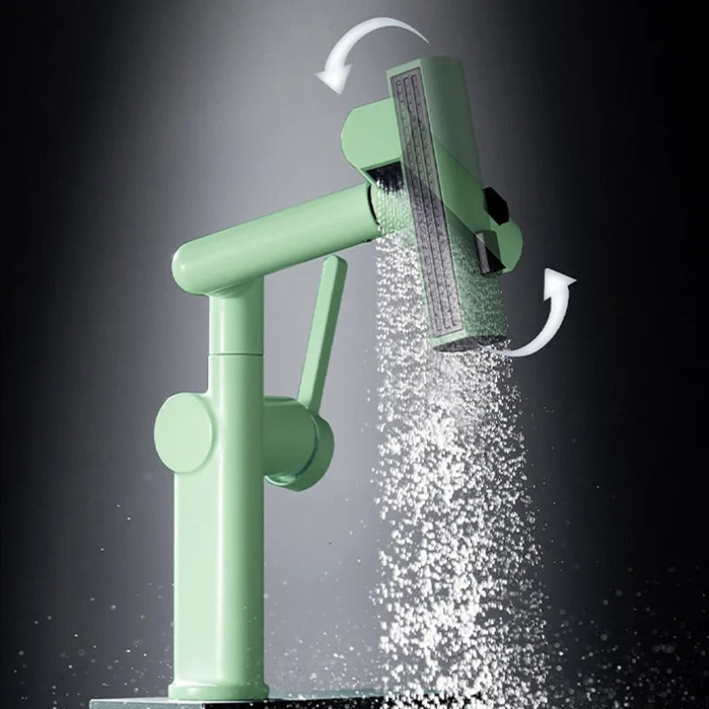 Multi-Mode Spa Basin Mixer · Sage Green — Studio Colors · Form 04